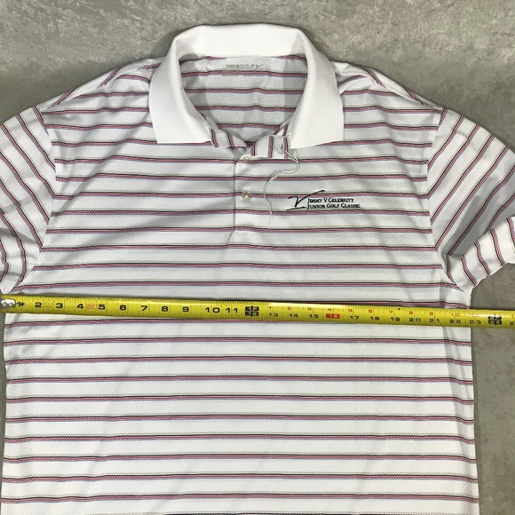 NIKE GOLF FITDRY JIMMY V JUNIOR GOLF CLASSIC POLO - Picture 7 of 8